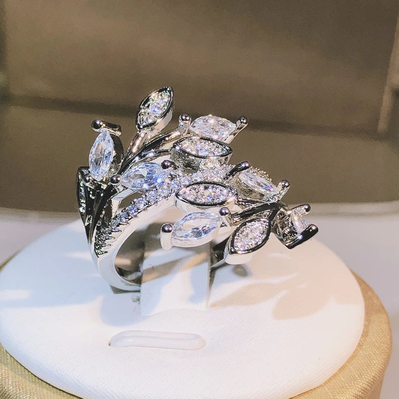 Eternal Radiance Sterling Promise Ring