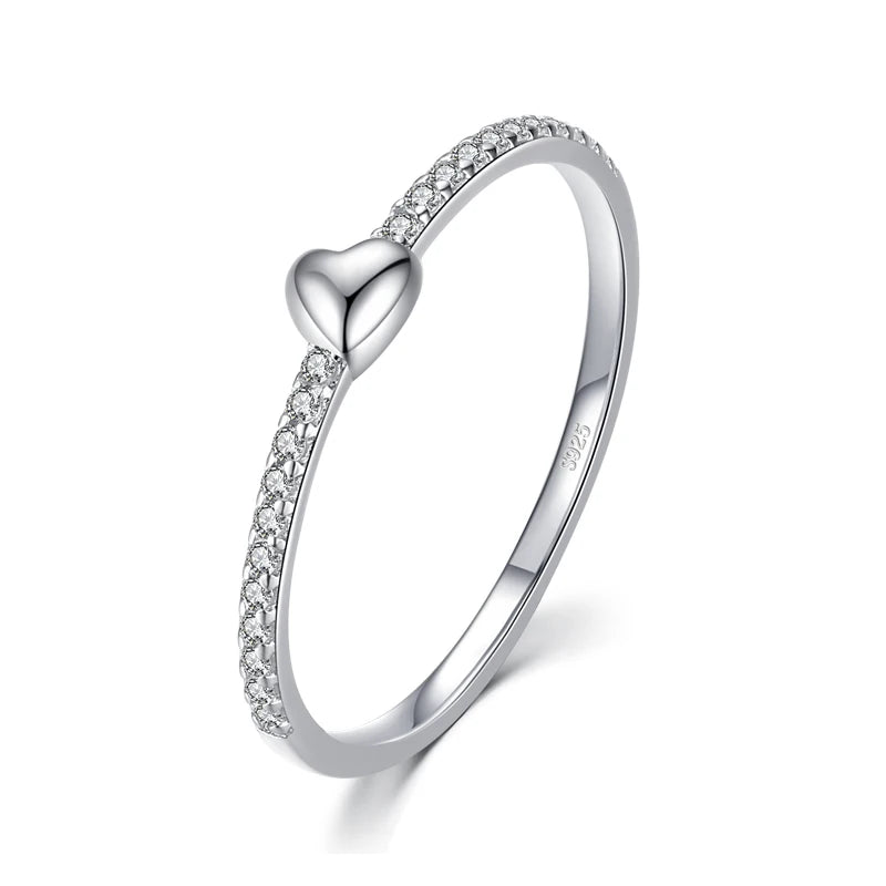 Modian 925 Sterling Silver Irregular Stackable Ring