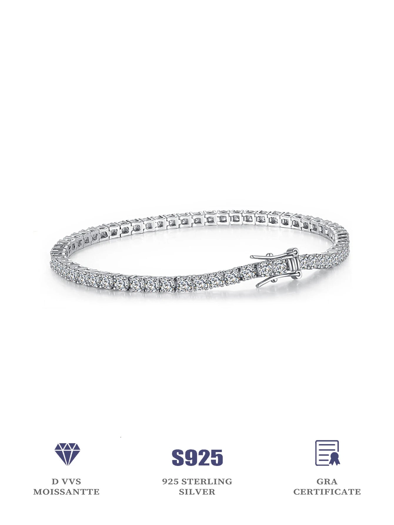 Lustrous Eternity Bracelet