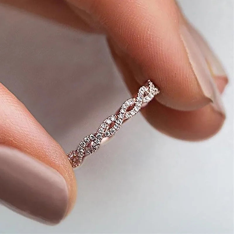 Huitan Delicate Girls Finger Rings - Versatile Accessories for Women