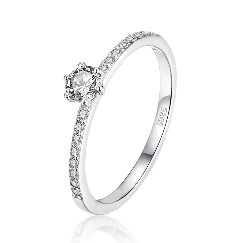 Modian 925 Sterling Silver Irregular Stackable Ring