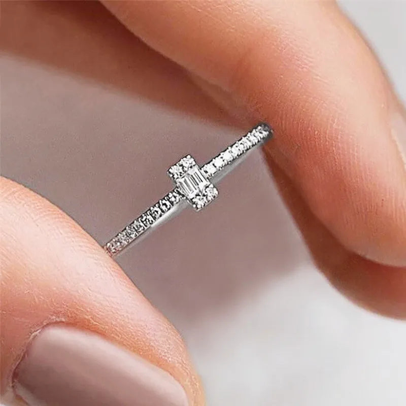 Huitan Delicate Girls Finger Rings - Versatile Accessories for Women