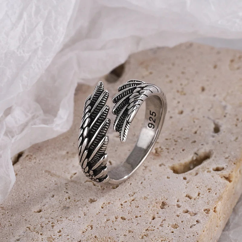 Angel Wing Feather Ring