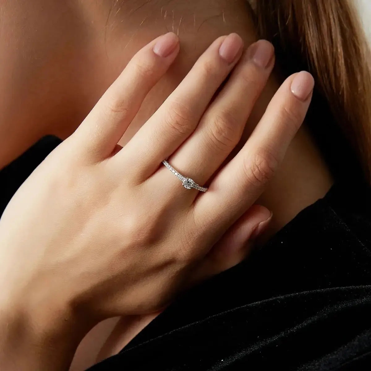 Eternal Spark Moissanite Solitaire Ring