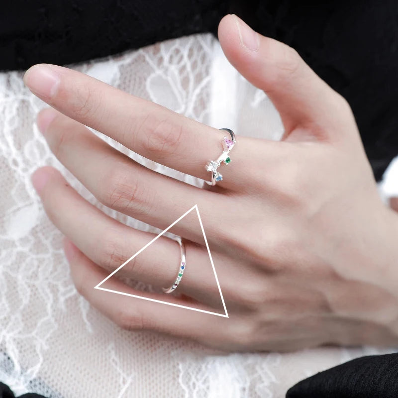 Ventfille Silver Heart Ring