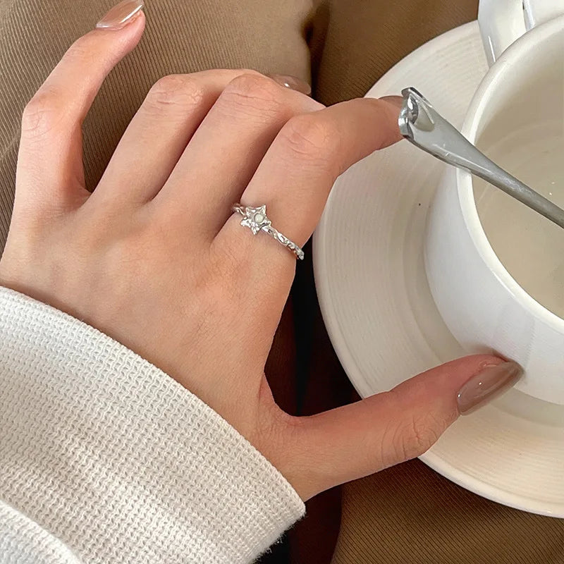 Ventfille Silver Heart Ring