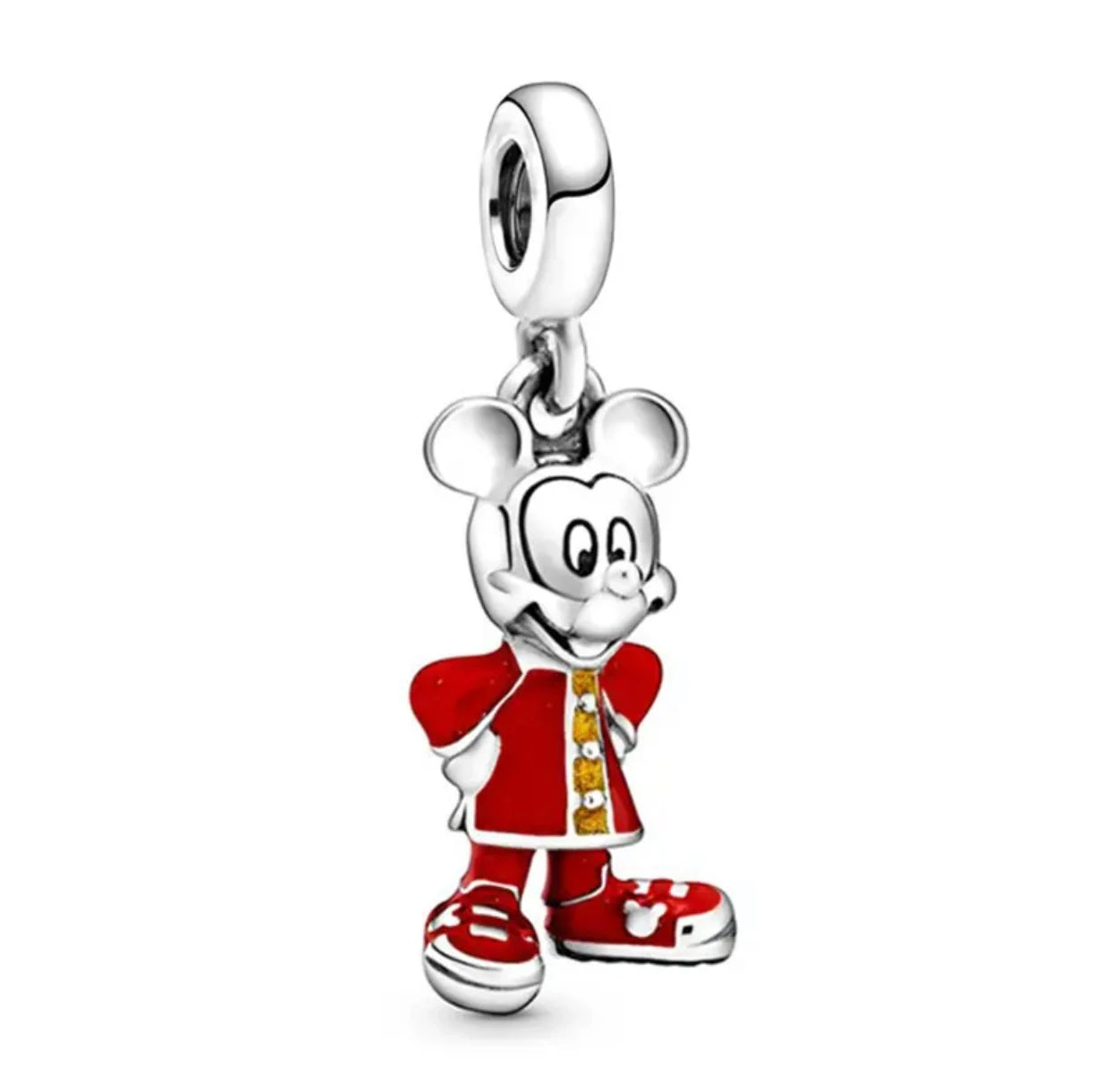 Disney Anniversary Mickey Mouse Charm Beads