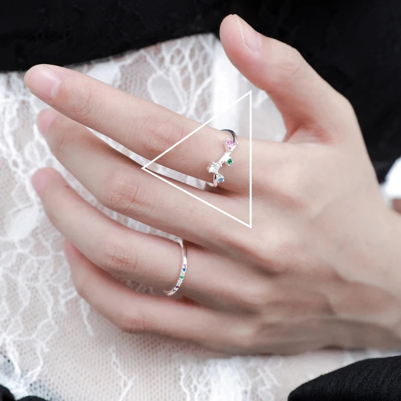 Ventfille Silver Heart Ring